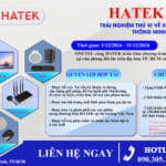 HATEK TOUR – TRẢI NGHIỆM PHÒNG HỌP THÔNG MINH HIỆN ĐẠI